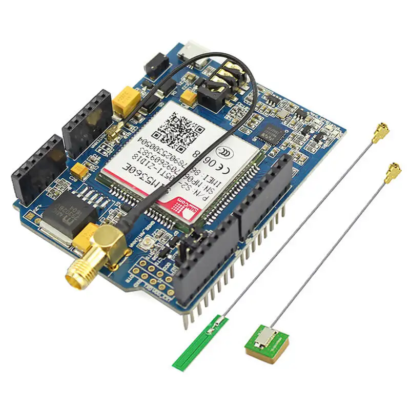 Elecrow GSM/GPRS/EDGE SIM5360E 3G экран для Arduino Uno Mega модуль A GPS Micro SIM карта сеть eCALL макетная
