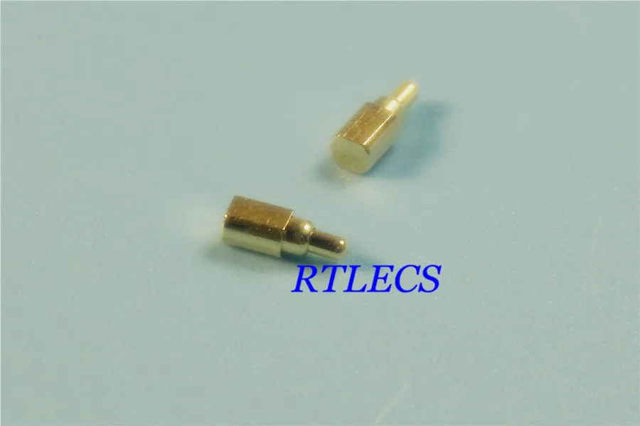 10 шт. пружинный разъем для монтажа на печатной плате 2 0x1 5 мм 0 мм|spring connector|plate goldplate