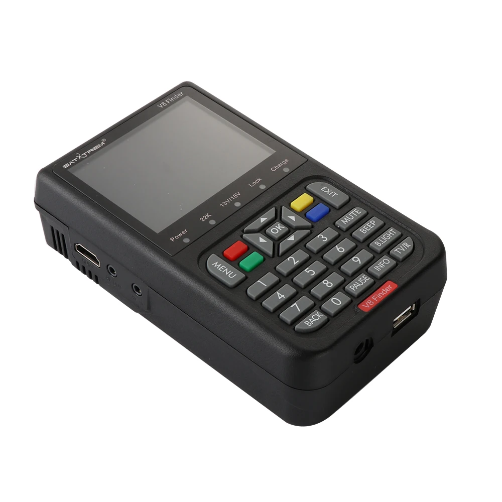 SATXTREM V8 Finder DVB S2 Высокое разрешение Satellite MPEG 4 спутниковое метр полный 1080 P FTA СБ finder 3