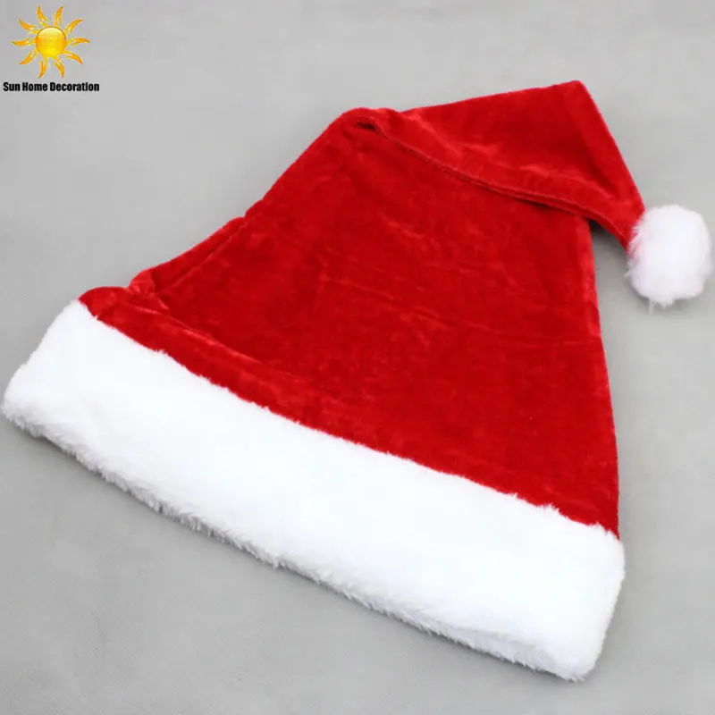 Рождественская шапка из плюша рождественские украшения для дома подарок детей