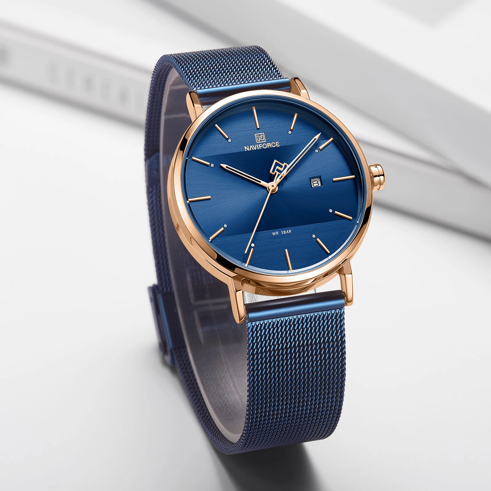 

Luxury Brand Watches Set NAVIFORCE Simple Fashion Men Women Wrist Watch Casual Waterproof Male Ladies Couple Quartz Clock