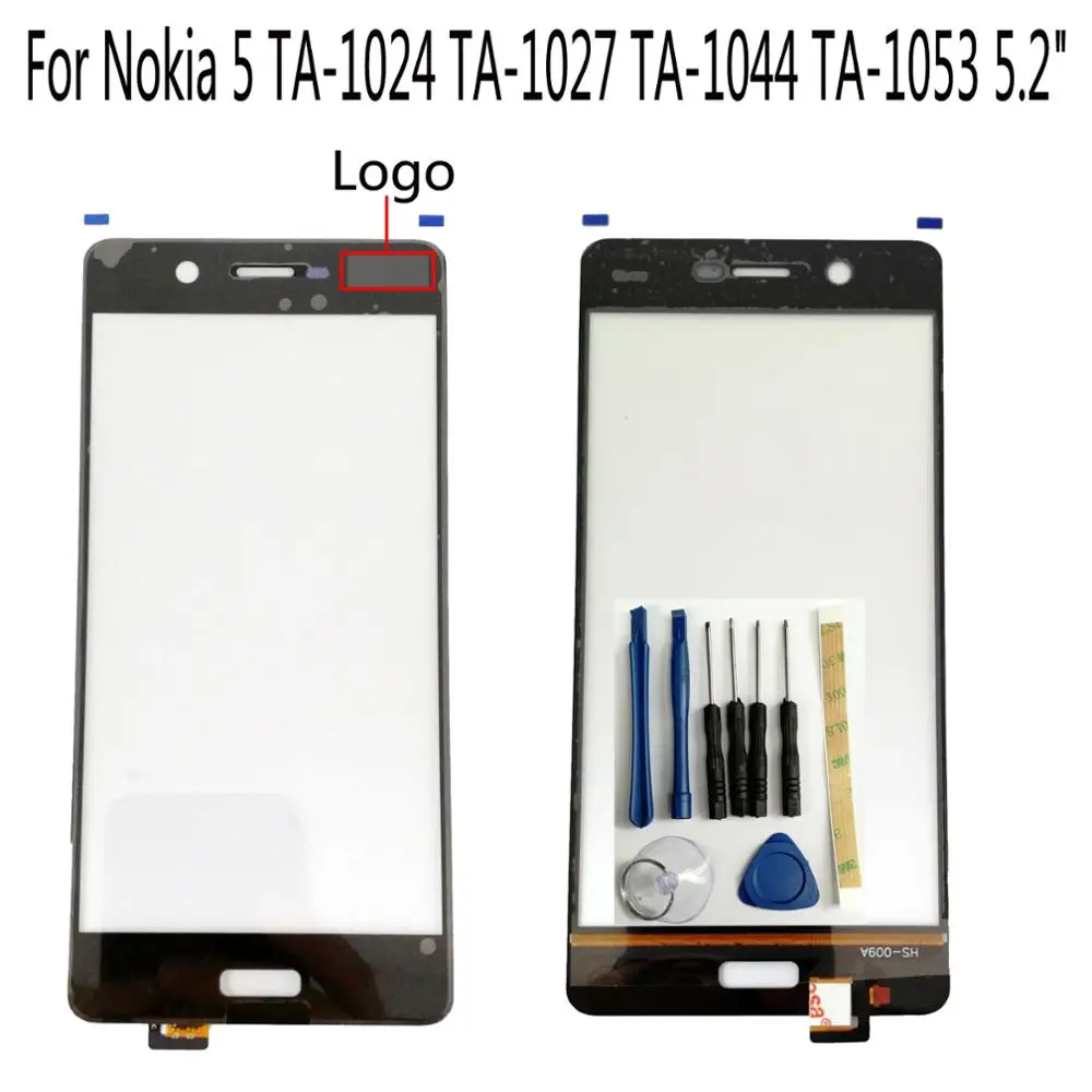 

Shyueda 100% новый 5,2 "для Nokia 5 TA-1024 TA-1027 TA-1044 TA-1053 внешнее Переднее стекло сенсорный экран дигитайзер