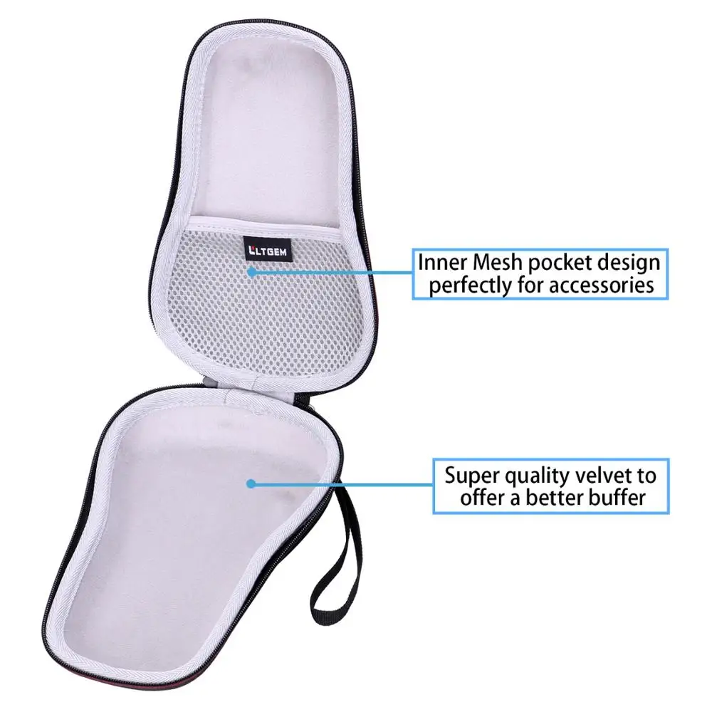 LTGEM Waterproof Carrying Hard Case For DYMO COLORPOP Color Label Maker Travel Protective Carrying Storage Bag