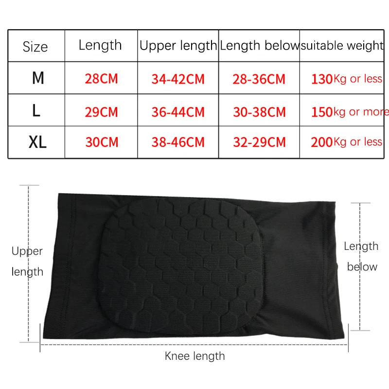 1pc Knee Pads Honeycomb Padded Brace Support Bumper Safety Sports Outdoor Rock Climbing Skiing Gear | Спорт и развлечения