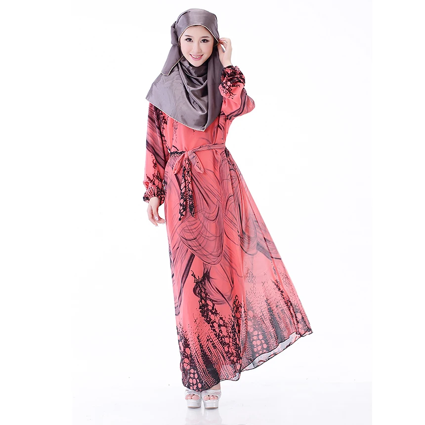 Новинка 2017 года мусульманских Абаи Исламская Мусульманской Турецкой Robe длинное