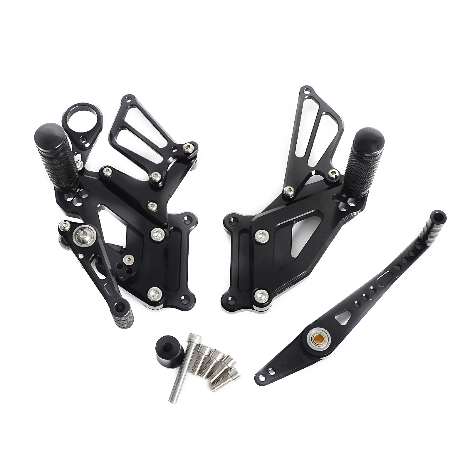 NICECNC мотоцикл Rearset задний Набор подножки для BMW S1000RR 2015 2016 нержавеющих болтов слева