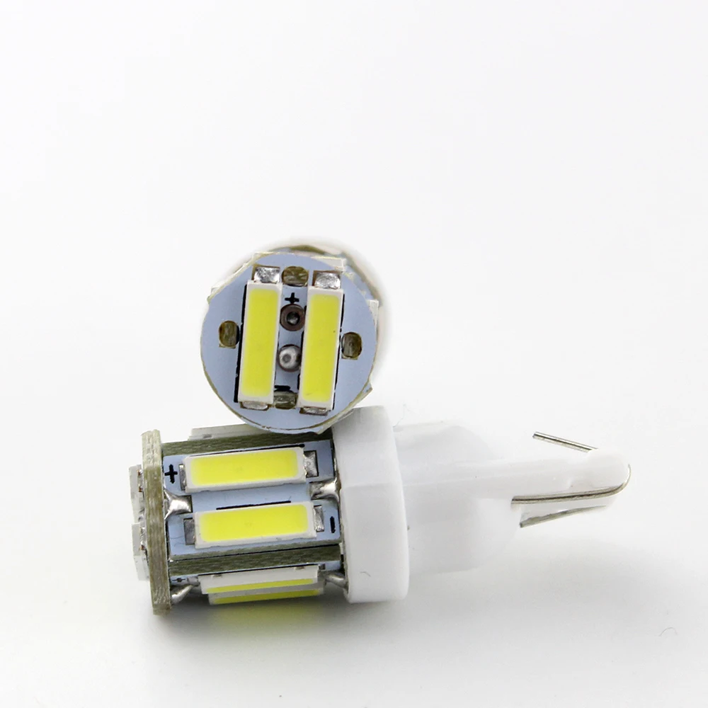 YM E-Bright 24 В 10 шт. T10 7014 SMD 194 168 W5W светодиодный ная лампа габарисветильник свет для