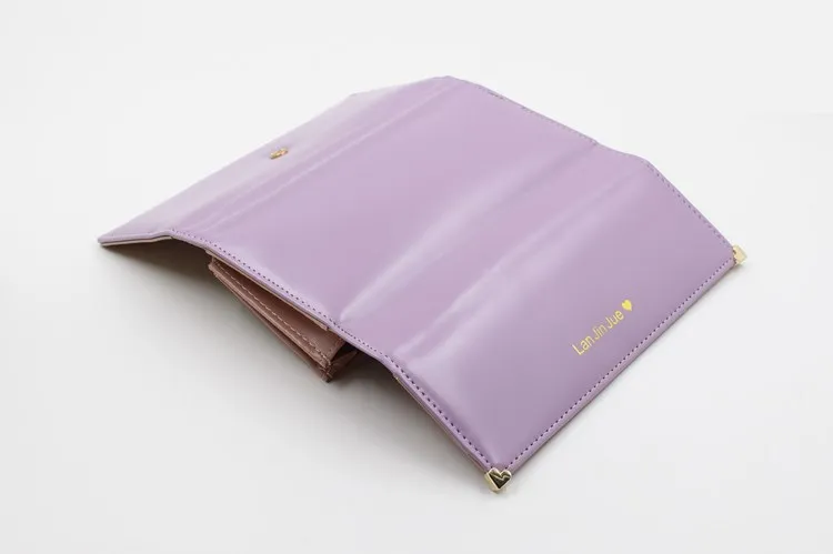 Можно отследить! 2018 Модный женский клатч кошельки сумка из искусственной кожи