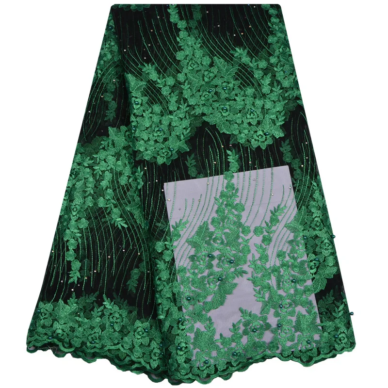 Вышивальная сетчатая кружева ткань высокого качества женское платье материалы