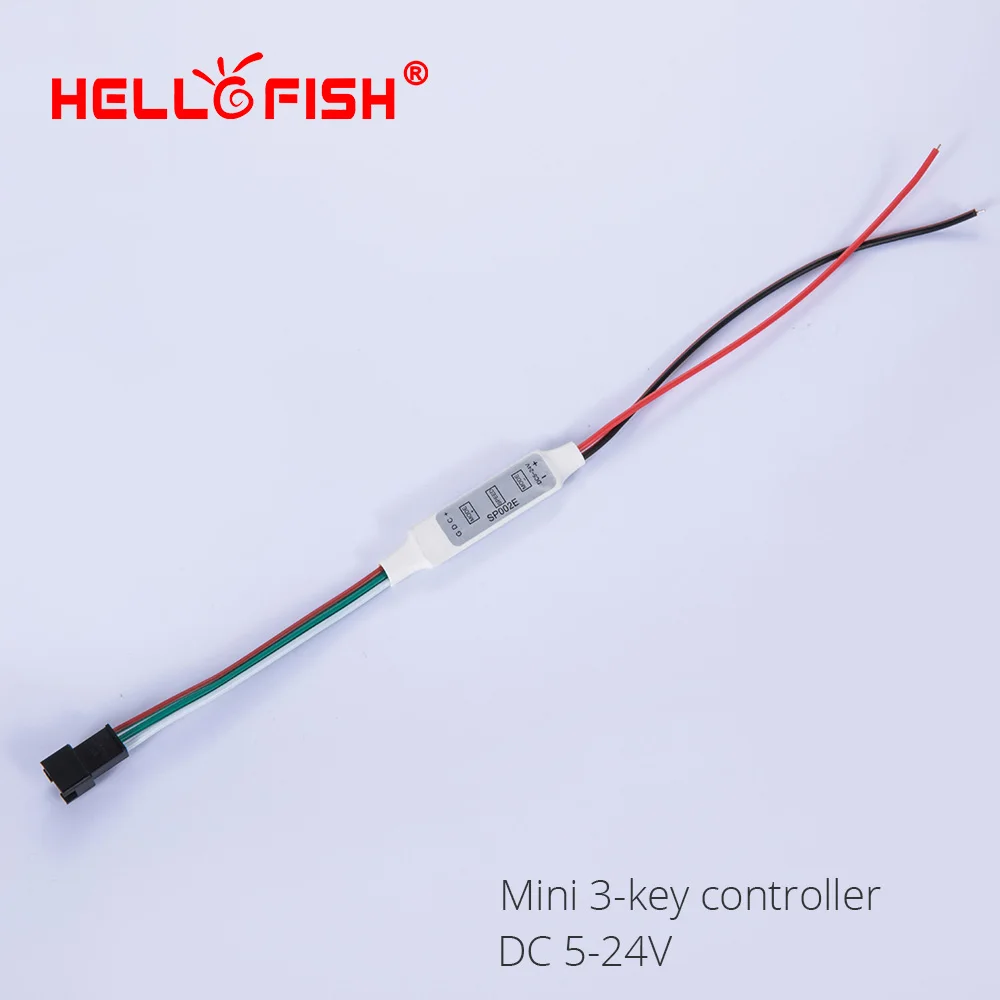WS2811 WS2812B UCS1903 полный Цвет пикселей контроллер светодиодный полосы светильник РЧ