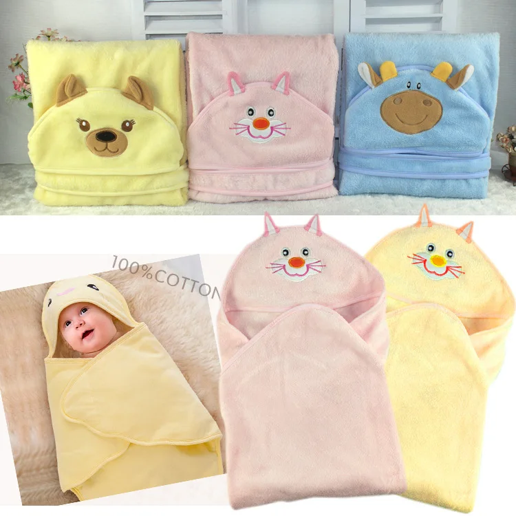 

Spring Fashion Plaid newborn baby blankets cotton bag is soft coral fleece baby blanket baby supplies wholesale