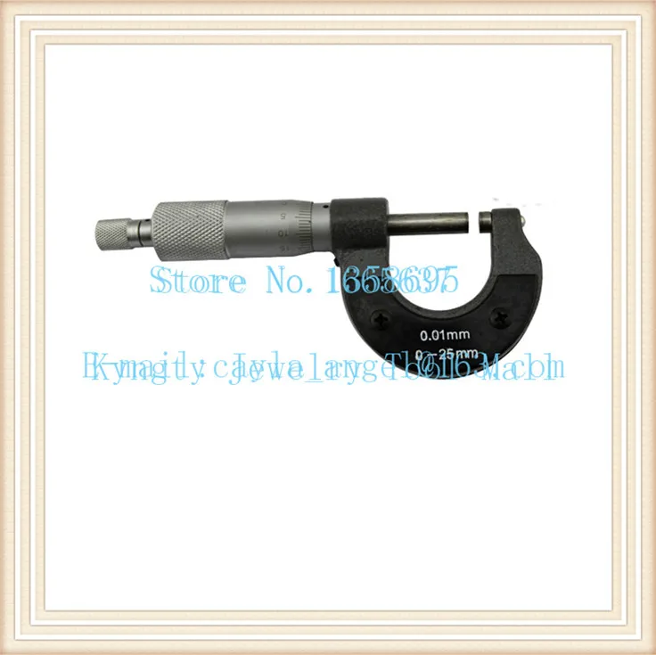 Инструмент для изготовления ювелирных изделий толщиномер микрометр калибр 0-25 мм