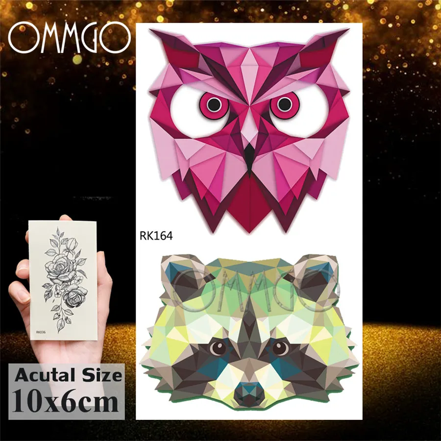 Временные татуировки для детей с голубым дельфином акварелью водостойкие