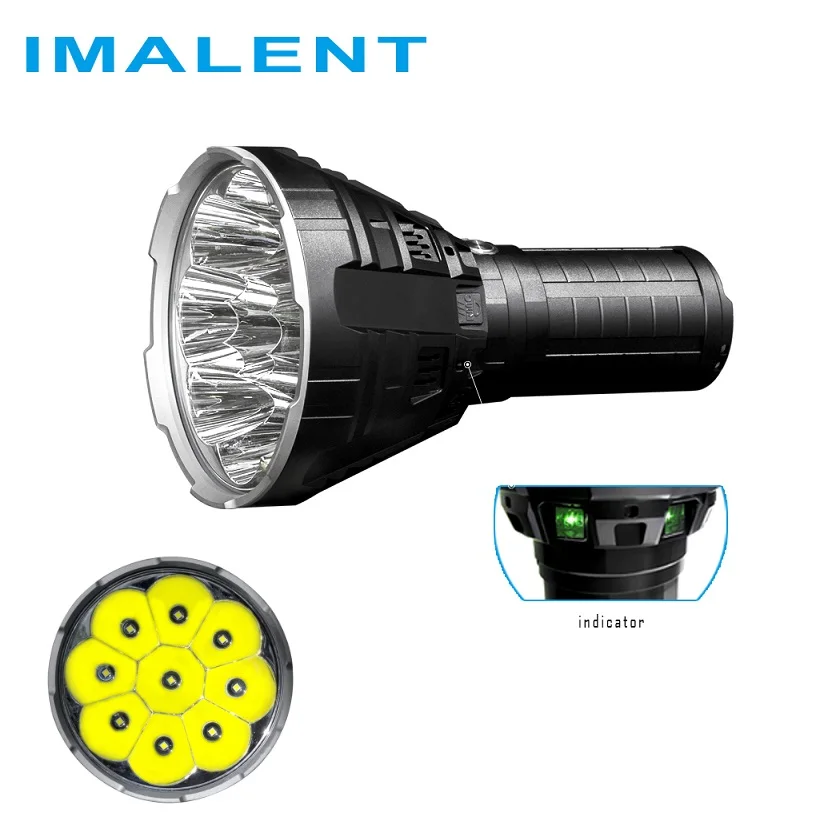 white IMALENT R90C светодиодный светильник-вспышка CREE XHP35 HI 20000 лм перезаряжаемый светильник-вспышка с батареей высокопроизводительный уличный поисковый светильник - Испускаемый цвет: white