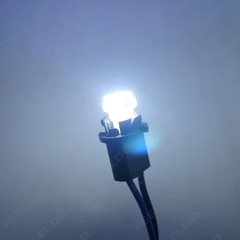 FEELDO 4 шт. автомобильный T10 194 COB W5W 6-LED клиновидная дверь боковая интерьерная лампа