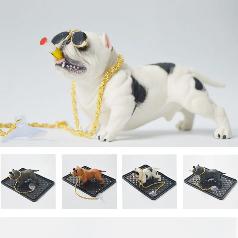 Украшение для автомобиля украшение собак резиновая кукла авто аксессуары