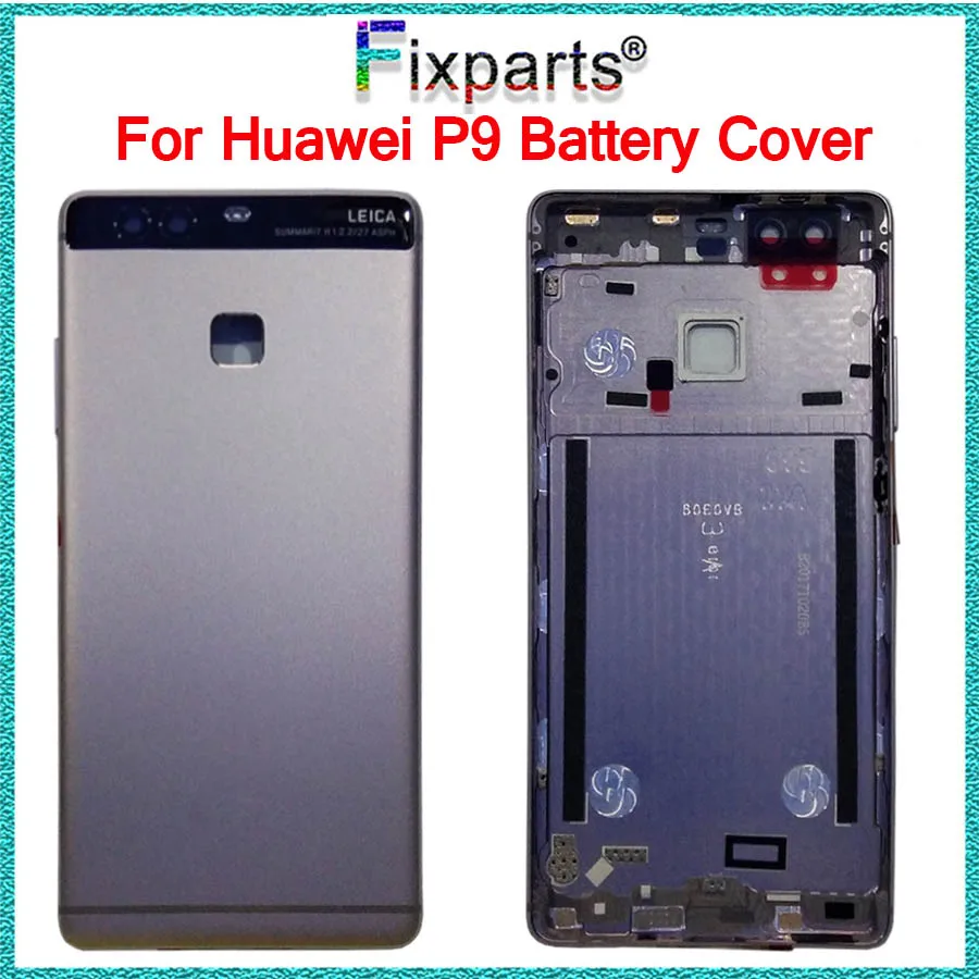 Оригинальный чехол для батареи Huawei P9 задняя крышка телефона боковые кнопки