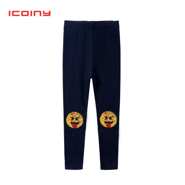 Брюки Капри с вышивкой для девочек 2019 брендовые эластичные кожаные брюки детские