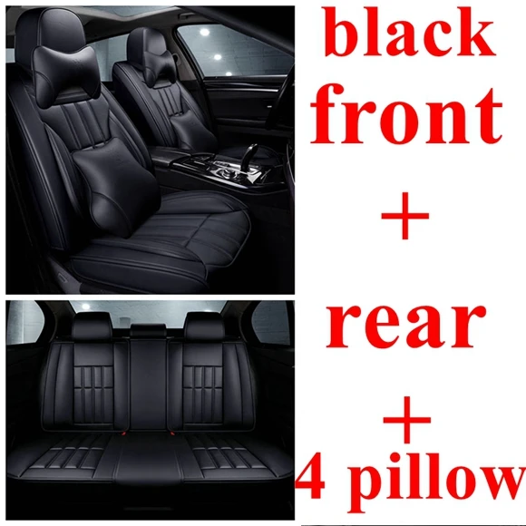 Чехол на Автокресло для Chevrolet Lacetti Aveo Cruze Captiva Cavalir Malibu Orlando Alero Epic Trax Lova RV SPARK Impala Niva болт ss - Название цвета: black luxury
