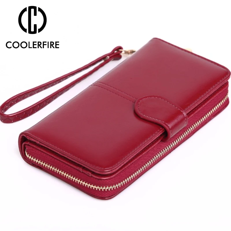 Fashion PU Leather Wallets For Women Card Holder Wristband Clutch Bag Wallet Long Zipper Money Purse Female Clip PJ134 | Багаж и сумки