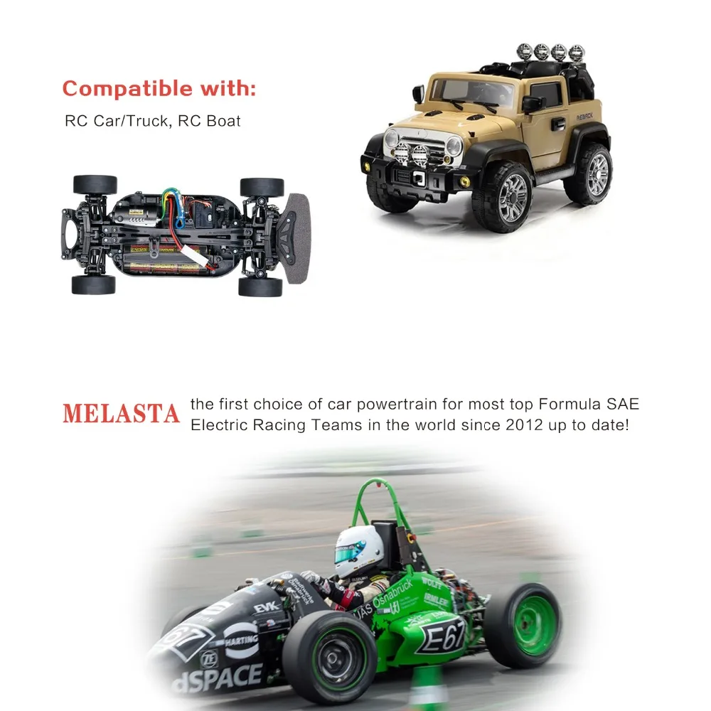 Сменный аккумулятор Melasta 7 2 V 5000mAh NiMH RC с разъемом разгрузки Tamiya для