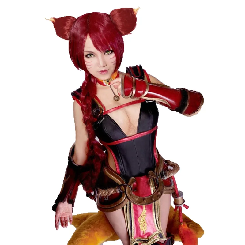 Косплей-костюм Ари из аниме Игры Аниме с чехлом для рук и носками (не хвост) 11 |