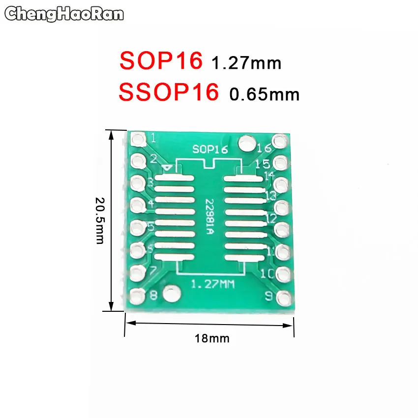 ChengHaoRan 5 шт. набор печатных плат SMD поворот DIP SSOP TSSOP SOT23 SOP 8 10 14 16 20 24 28 SMT To | Мобильные