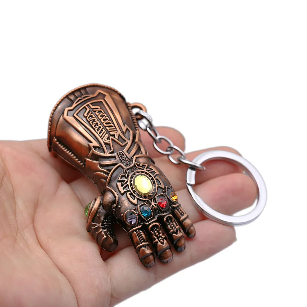 J Store Мстители 3 танос брелок Infinity Gauntlet класс бесконечной мощности chaviro для мужчин держатель сувенирные украшения