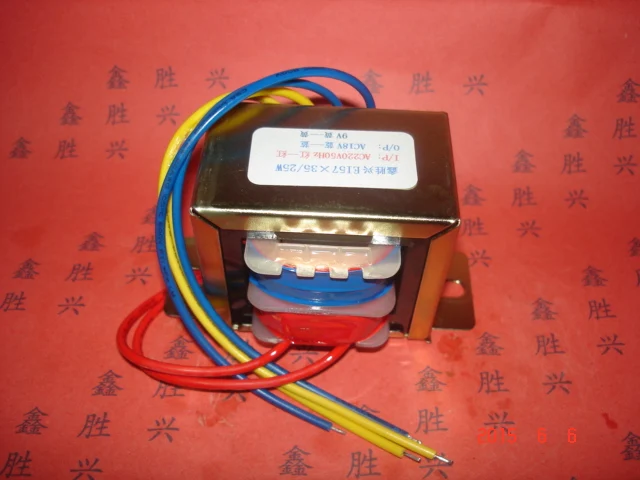 18 в 1A 9V трансформатор 220V вход 25VA EI57 * 35 кусачки с использованием передвижного