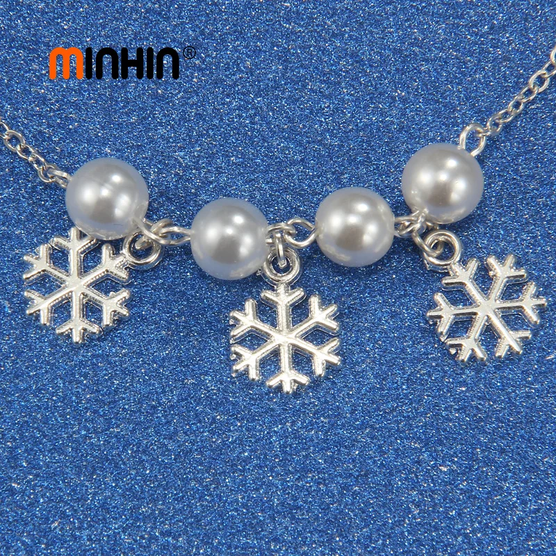 MINHIN богемные Имитация жемчужные браслеты на ногу для женщин античные лодыжки