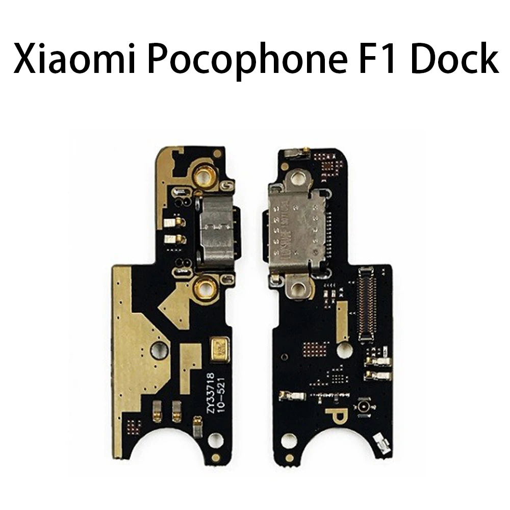 Xiaomi Pocophone F1 usb зарядная док-станция порт платы Модуль гибкий кабель для Xiaomi Pocophone F1 USB зарядная док-станция Замена порта
