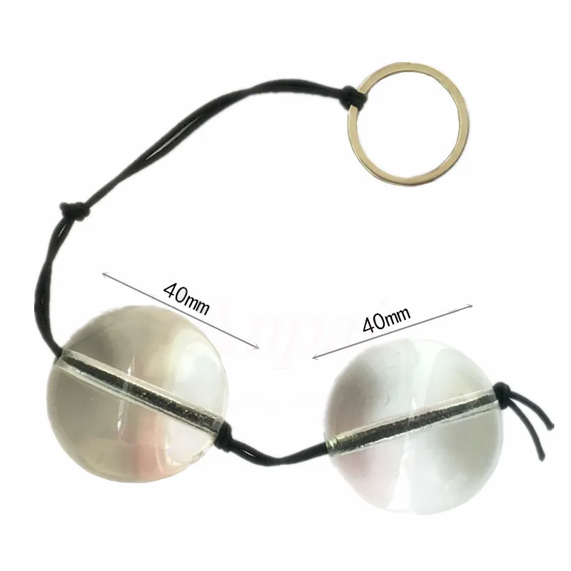 Супер большой хрустальный шар 40 мм 50 анальная пробка анальные шарики вагинальный