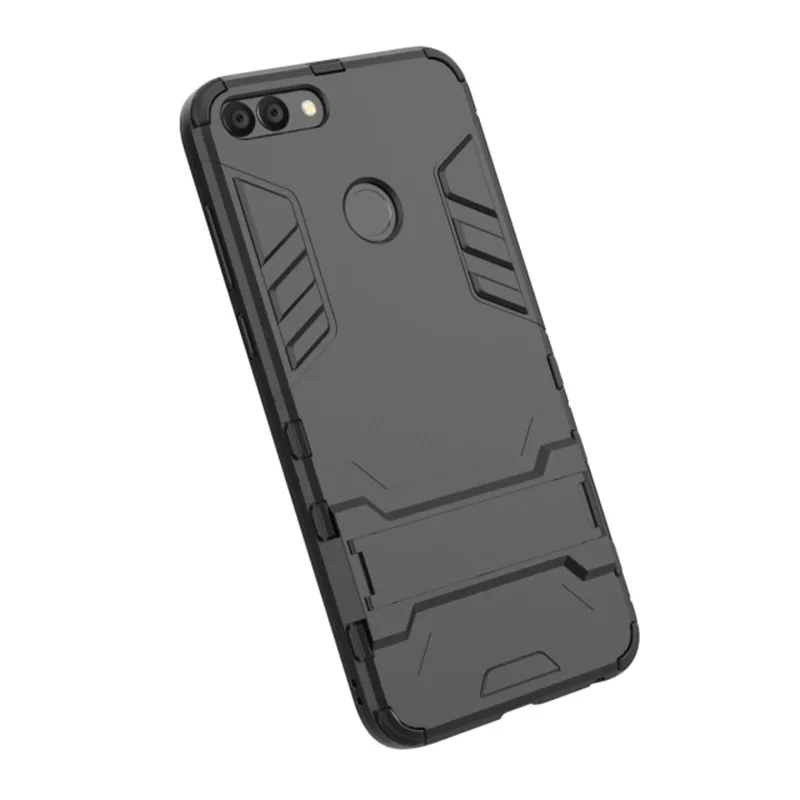 Для Huawei P Smart Cover случае Железный человек подставка держатель жесткий чехол для