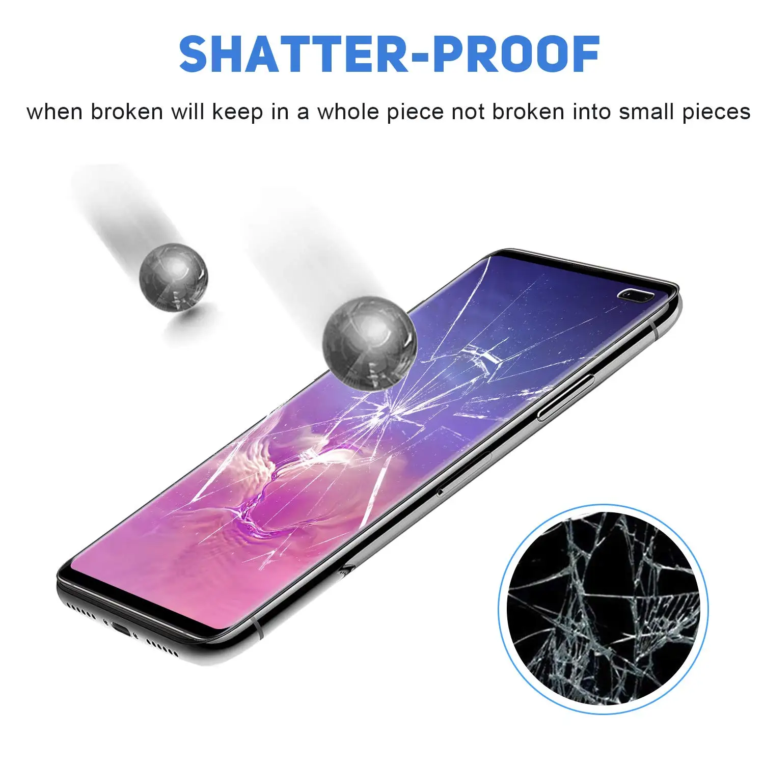 Защитный чехол для Samsung Galaxy S10 Plus S10e Note 9 8 S9 S8 Plus|Защитные стёкла и плёнки телефонов|