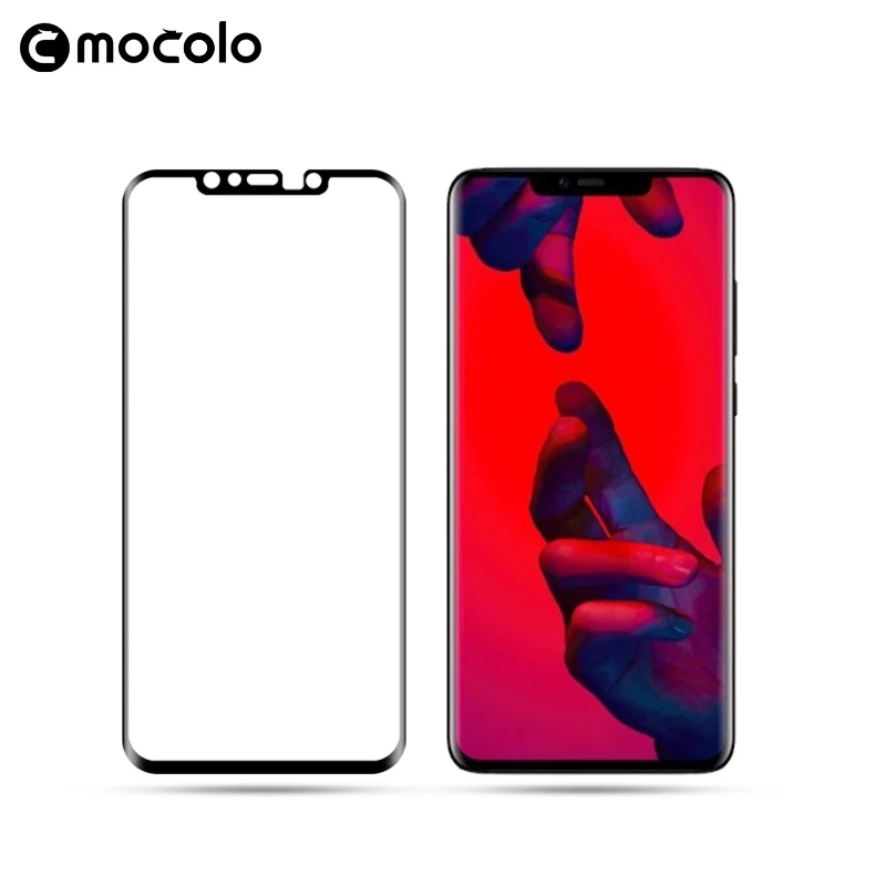 Mocolo 3D 0 26 мм Полное покрытие экрана 9H Защита для Huawei Mate 20 Pro Закаленное стекло