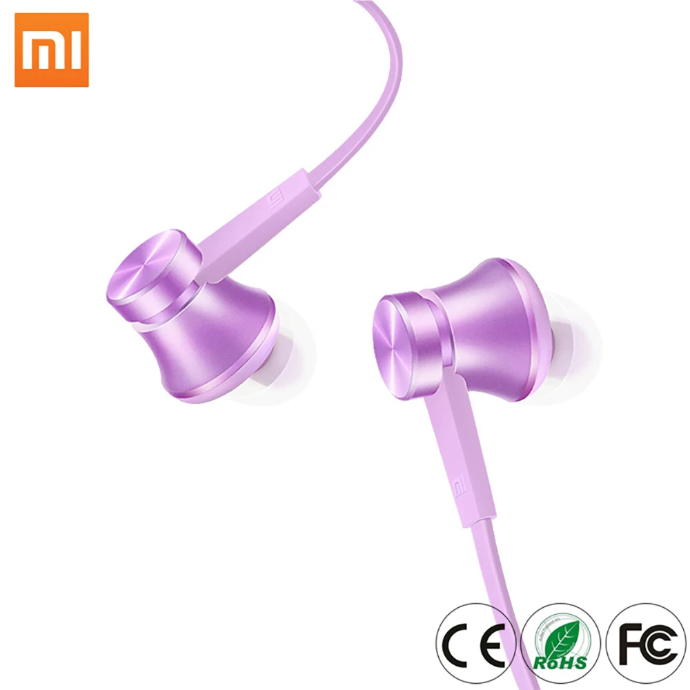 Оригинальные наушники Xiaomi Mi Piston Fresh Edition гарнитура с микрофоном новейшие для iPhone
