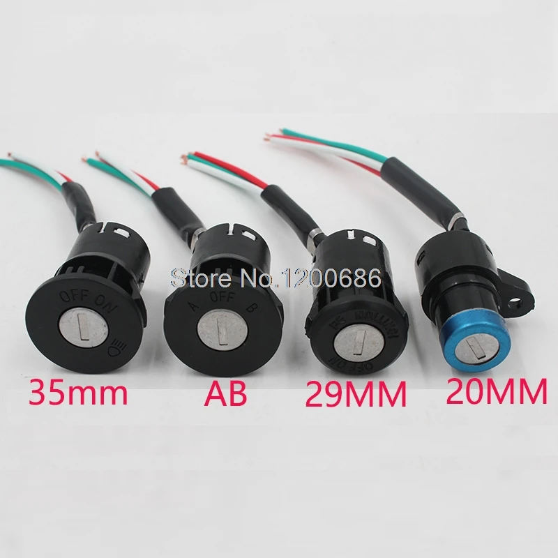 

AB Ignition Switch cable Lock wire harness for Motorcycle Electric Bike Ignition wire harness