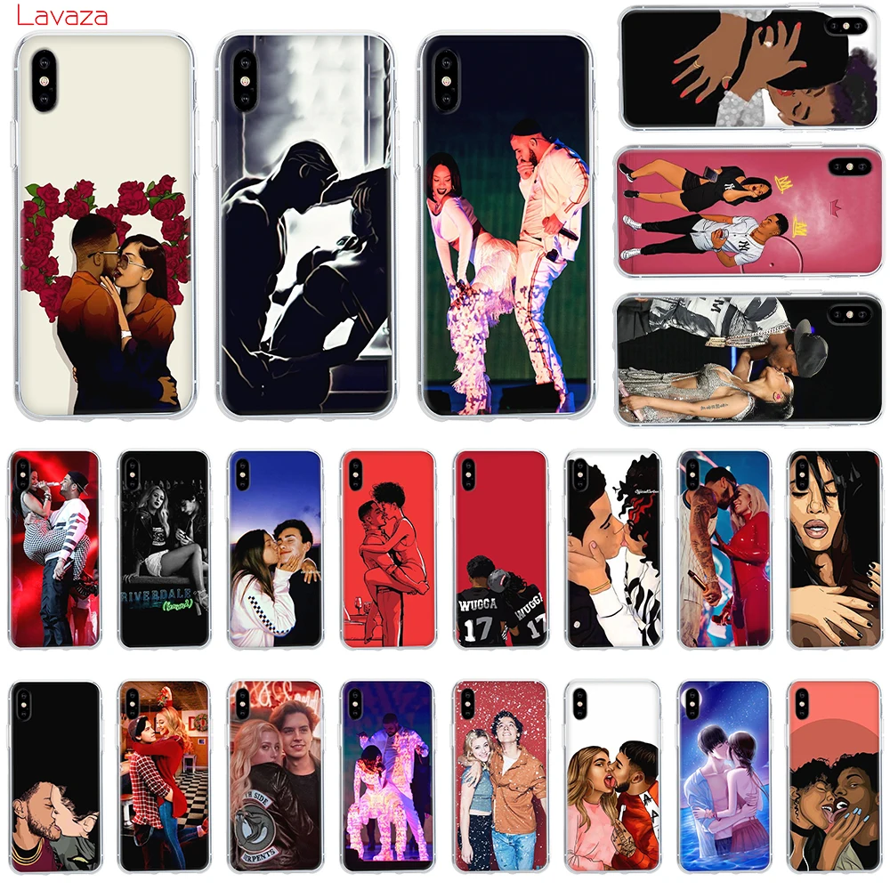 Твердый чехол для телефона Lavaza Arte Afro Couple kiss Apple iPhone 6 6s 7 8 Plus X 5 5S SE XS MAX