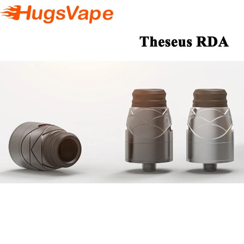 Оригинальный Hugsvape Theseus RDA танк с одной катушкой для сборки колоды атомайзер