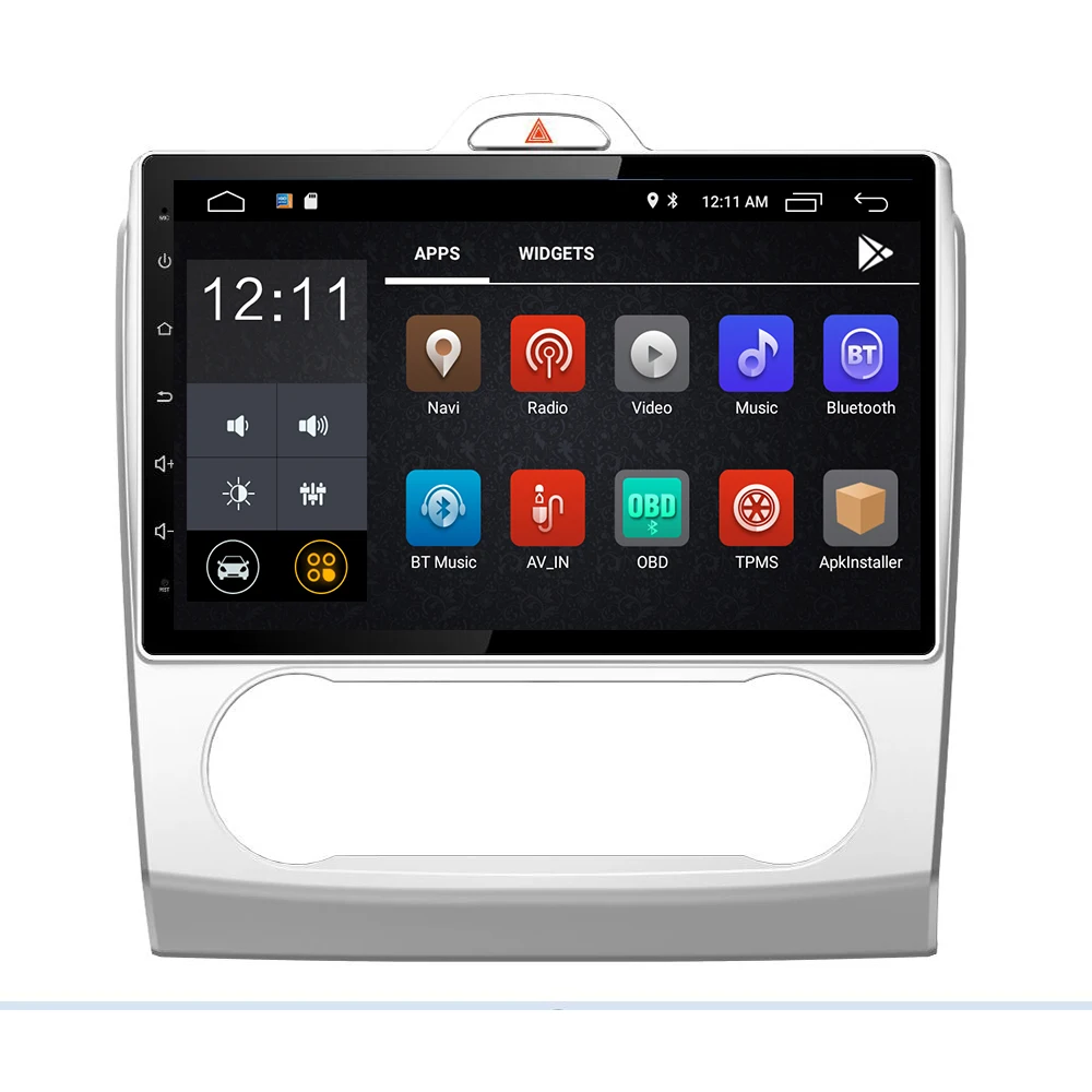 2din Android 10 4G + 32G автомобильный Dvd Gps для Ford Focus 2 2006-2011 с Wifi/gps Navi/fm/am