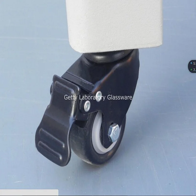 Однослойный стеклянный химический реактор 100 л резервуар химического реактора с