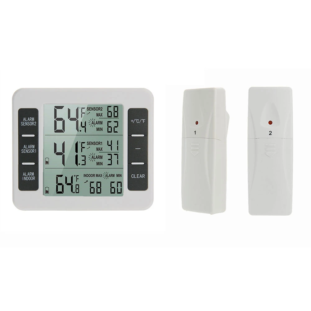 Беспроводной цифровой термометр с ЖК дисплеем измеритель температуры для