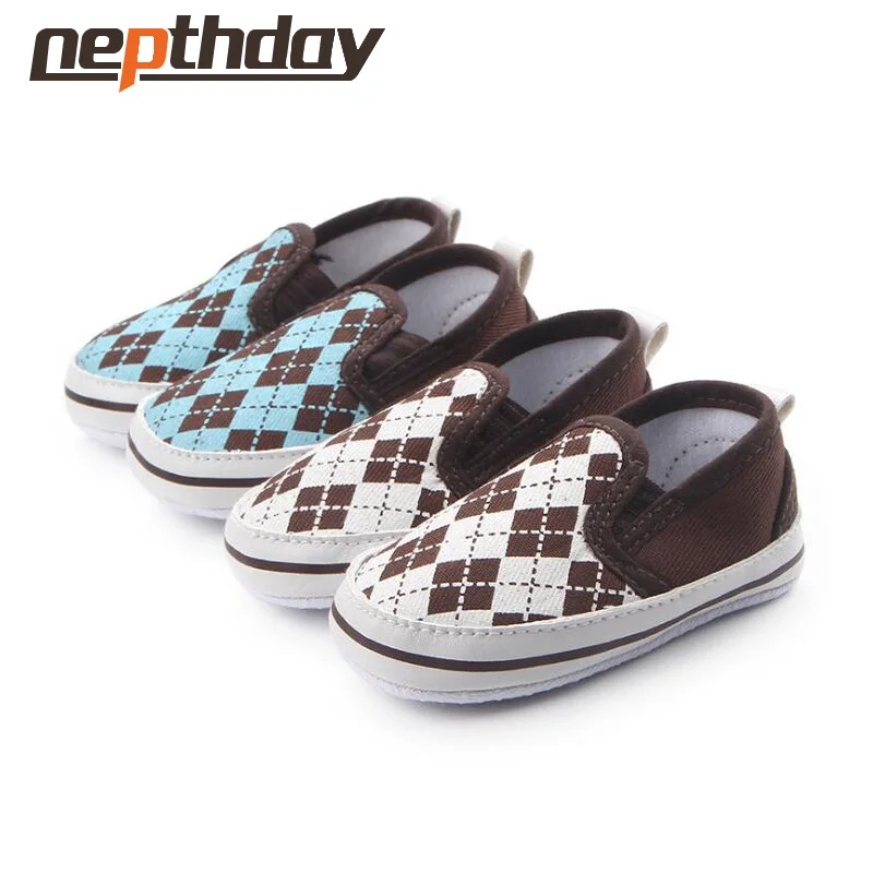 Повседневная обувь для маленьких мальчиков 2 вида цветов в клетку из