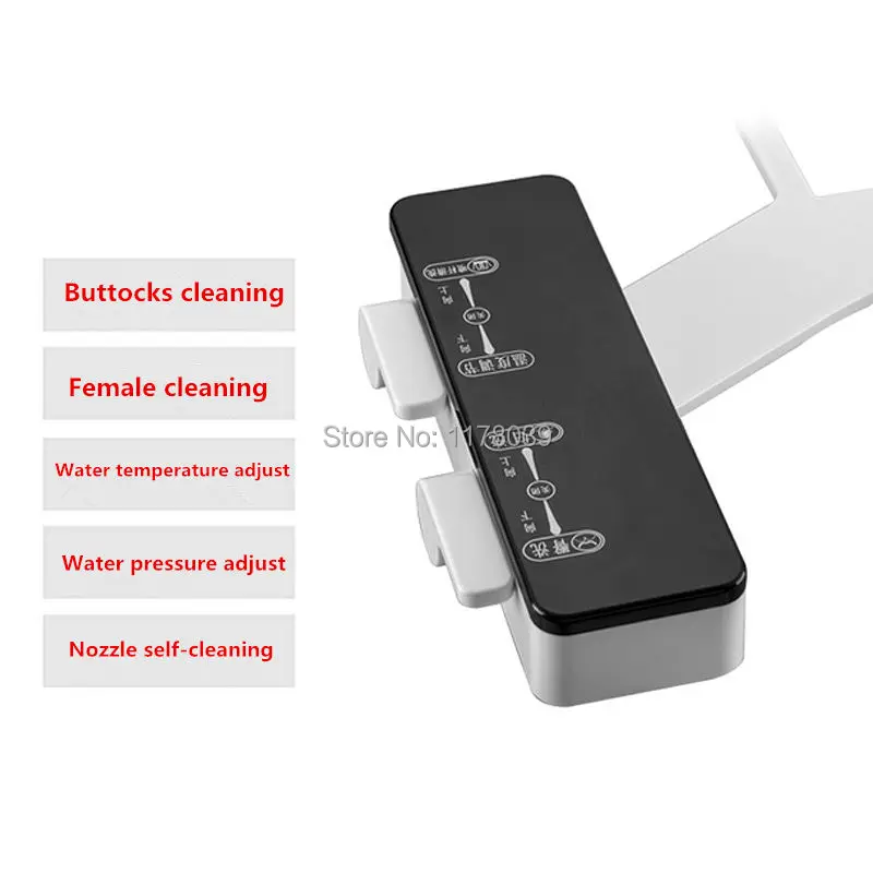Без электрической смарт-крышки для унитаза женское биде мытья ягодиц Анальное