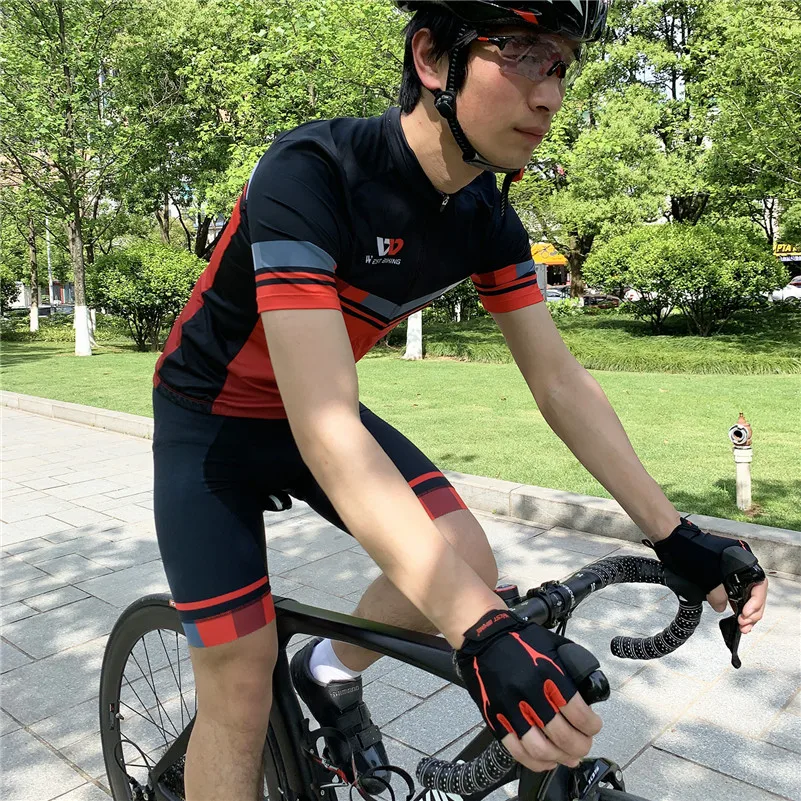 Велокостюм WEST BIKING с гелевыми подушечками Спортивная дышащая быстросохнущая