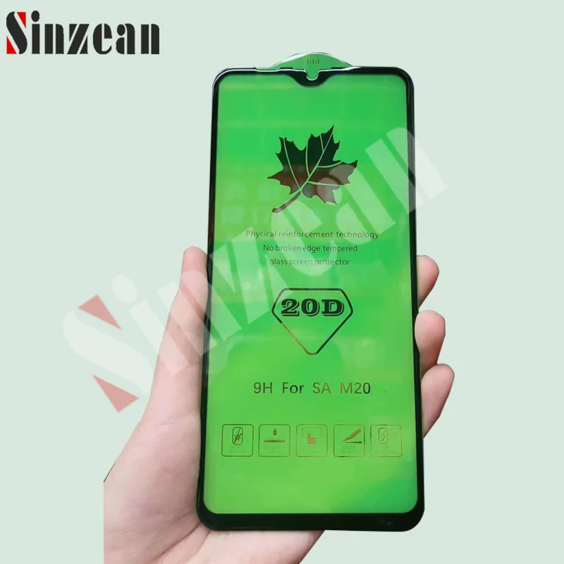 Sinzean 100 шт для VIVO V15 PRO/X27/NEX 2/Y93/Y97/Y11i 20D полное покрытие закаленное стекло большой