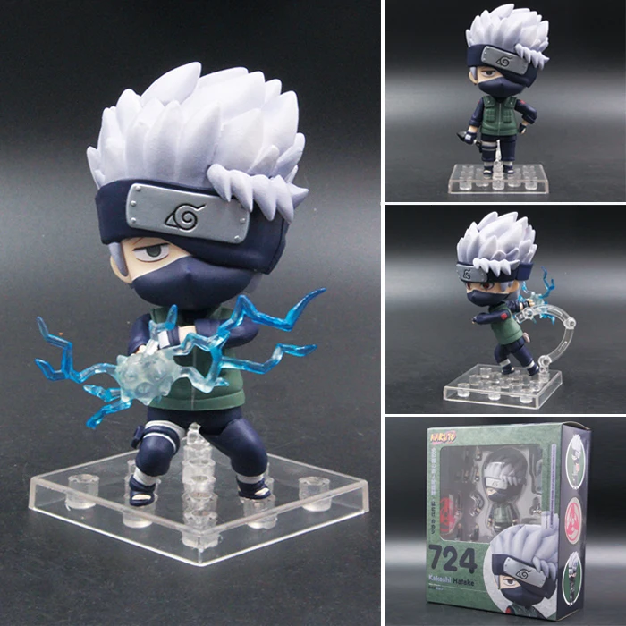 Nendoroid kakash 724 Наруто Shippuden Kurama Kyubi Наруто 682 Саске Утиха 707 Итачи 820 игрушка фигурка Модель Кукла подарок