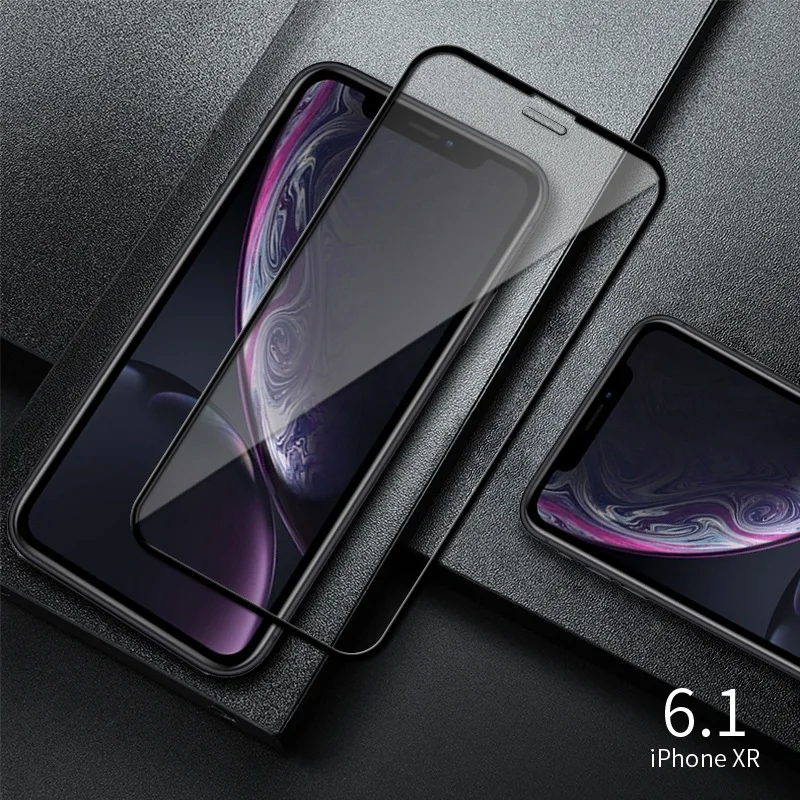 2 упаковки полное покрытие закаленное стекло на iPhone XS Max XR X защитная пленка для