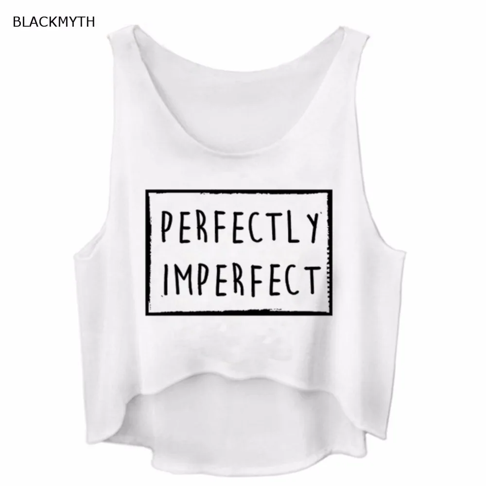 Одежда BLACKMYTH Забавные Рубашки с принтом буквами белый женский черный летний без