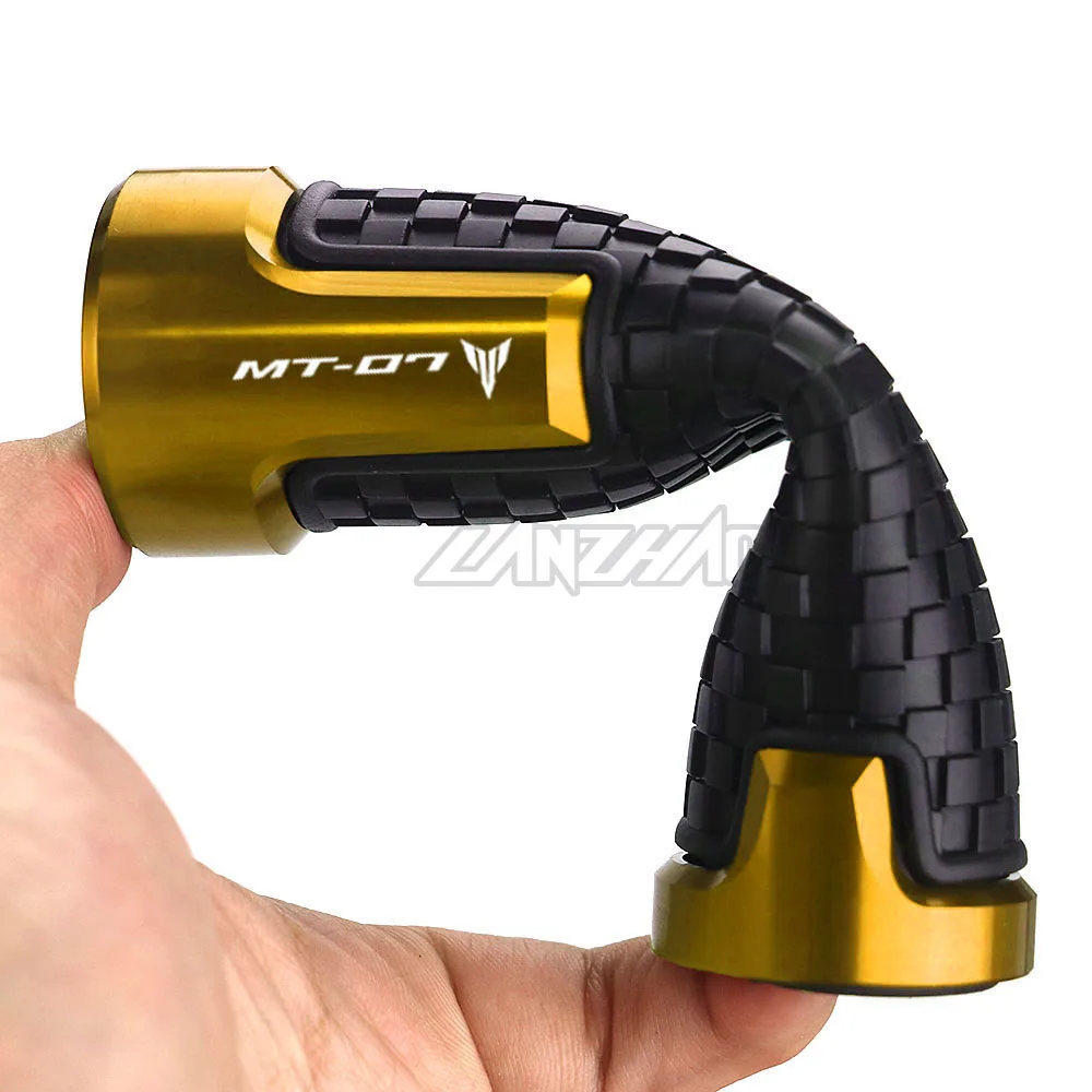 Рукоятка для мотоцикла 7/8 &quot 22 мм с ЧПУ алюминиевая резиновая гелевая рукоятка